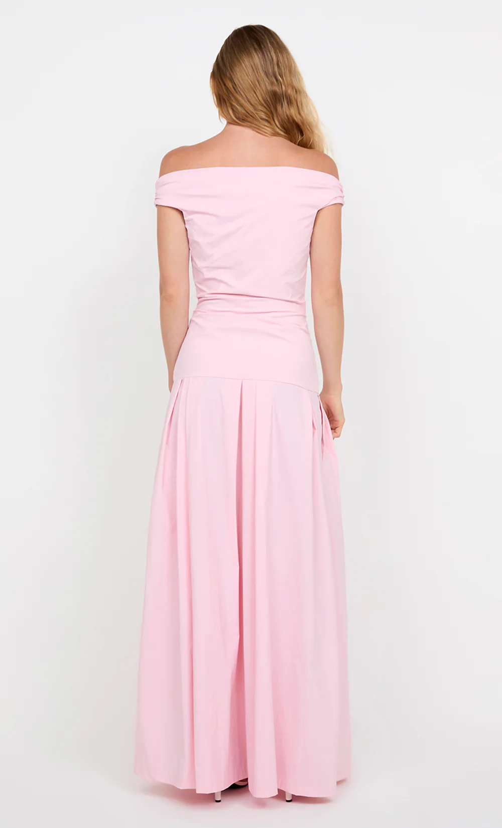 APOLLINE MAXI DRESS - POWDER PINK - Image 4