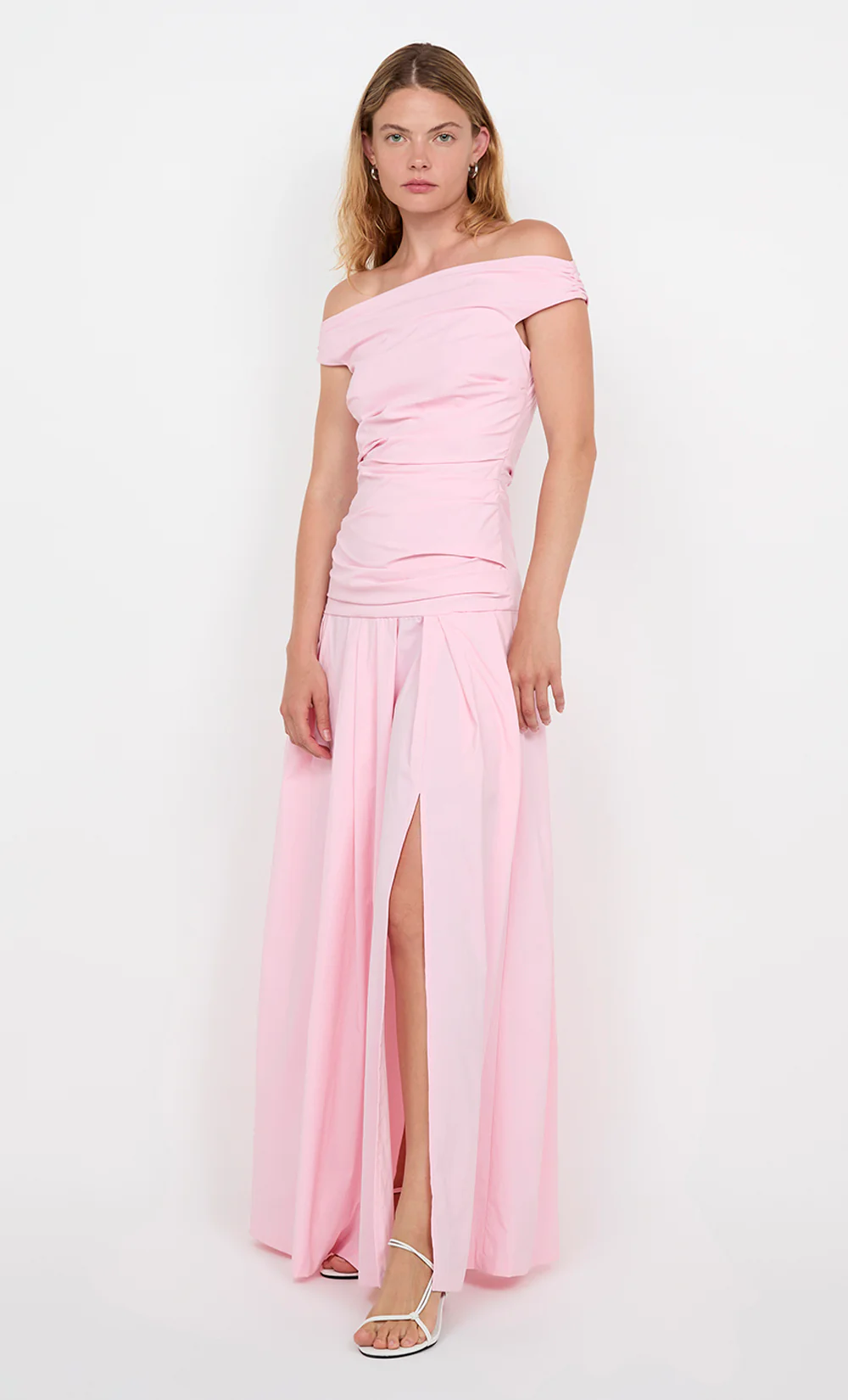 APOLLINE MAXI DRESS - POWDER PINK - Image 7