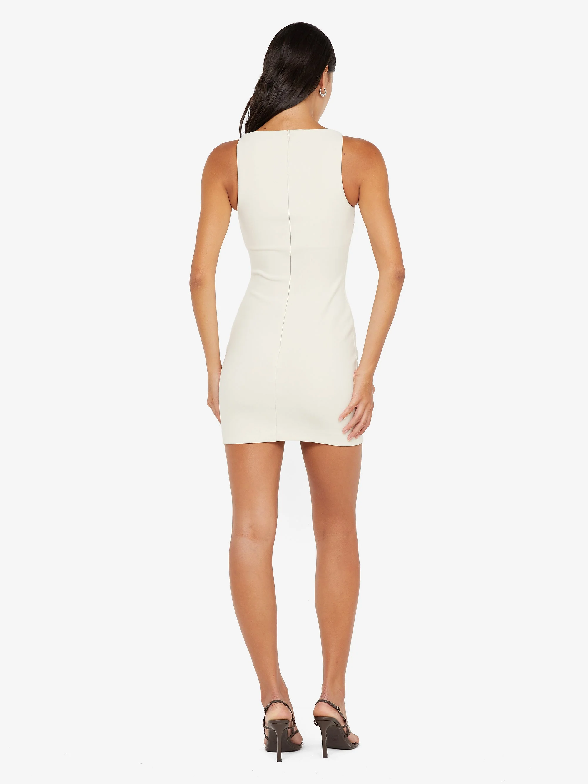 CLOVER MINI DRESS - VANILLA BEAN - Image 4