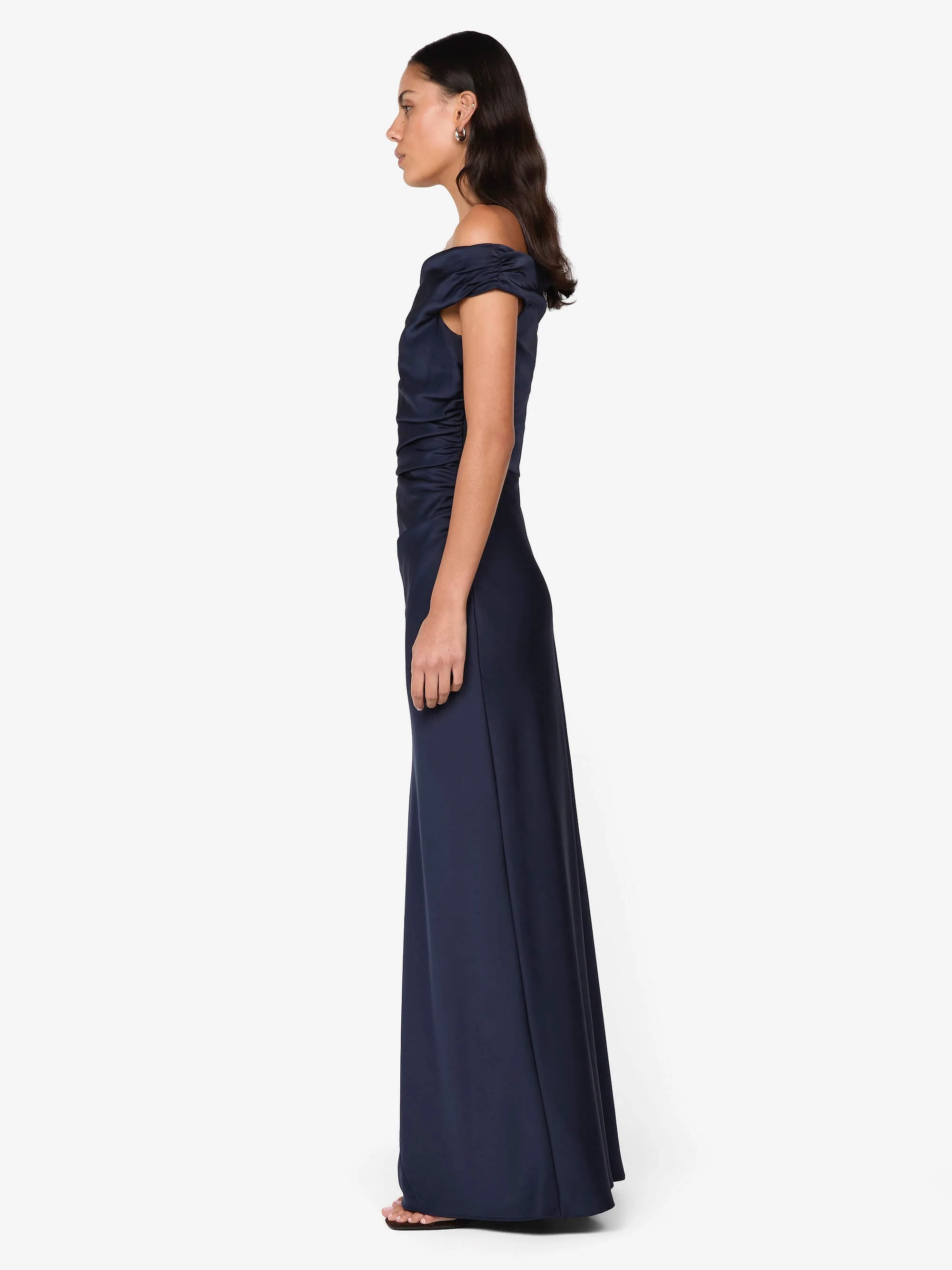ETERNITY OFF SHOULDER MAXI - INK - Image 3