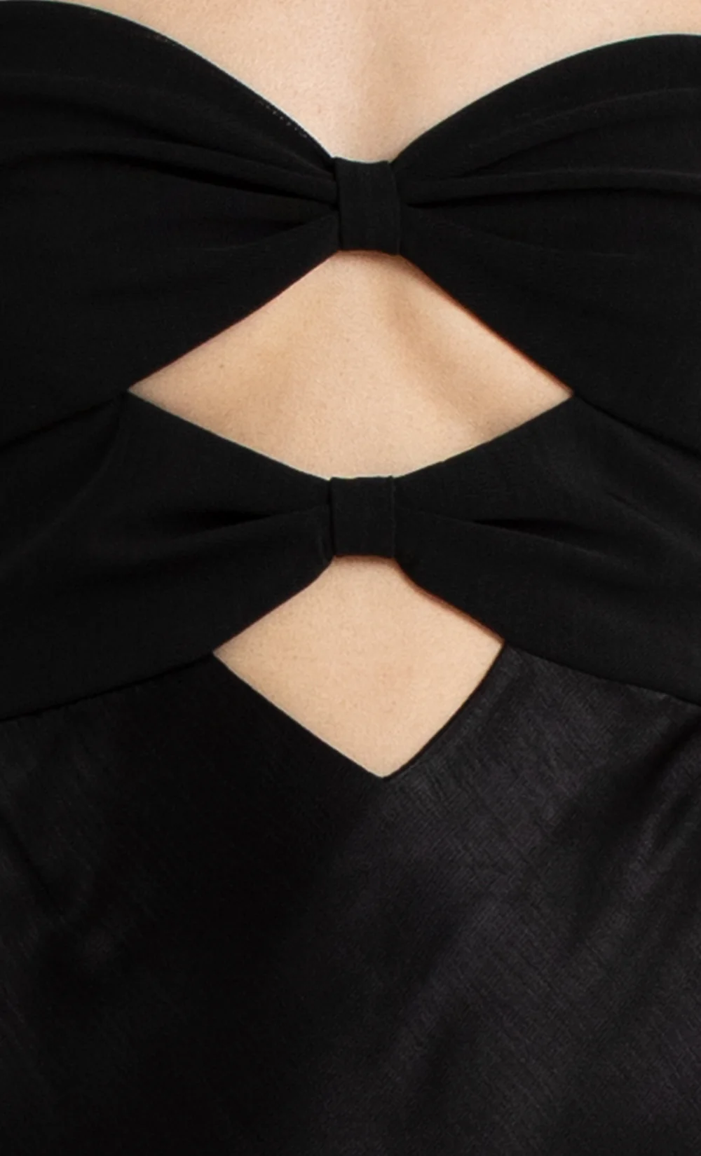 HALLE STRAPLESS DRESS - BLACK - Image 8