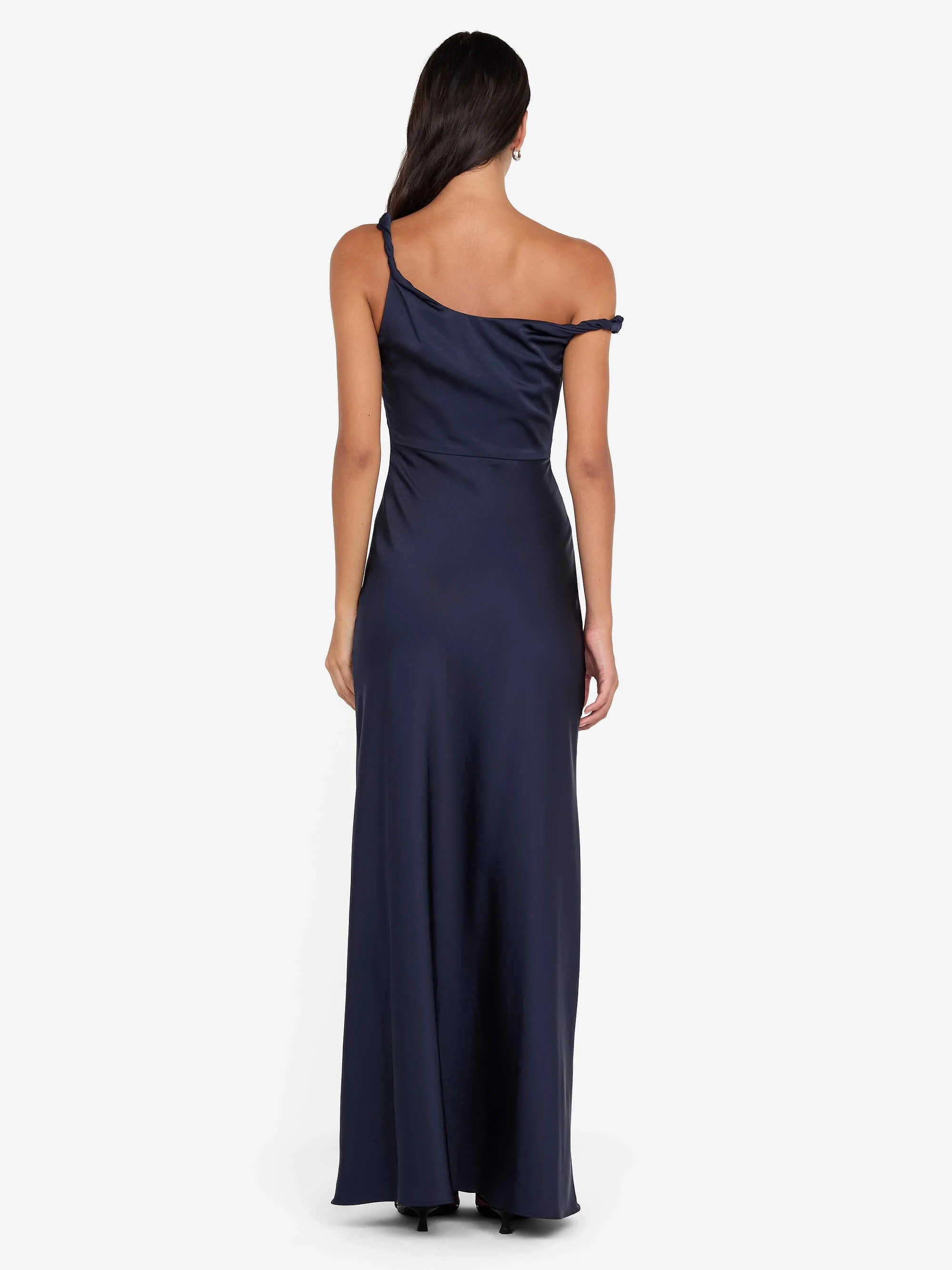 LUNETTA TWIST STRAP DRESS - INK - Image 3
