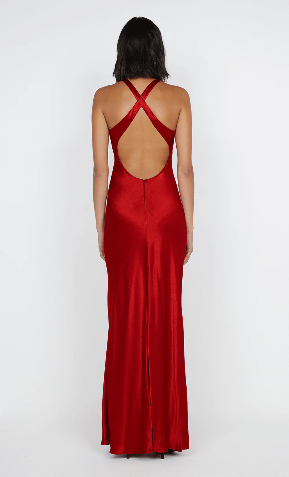 MAXINA CROSSOVER DRESS - ROUGE - Image 4