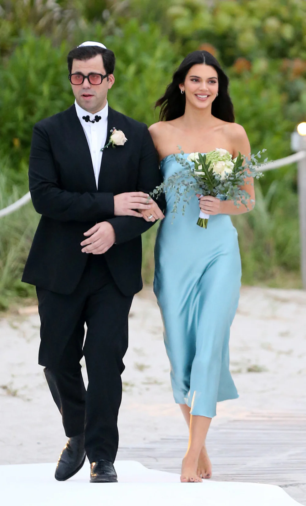 MOON DANCE STRAPLESS DRESS - SEA SPRAY - Image 6
