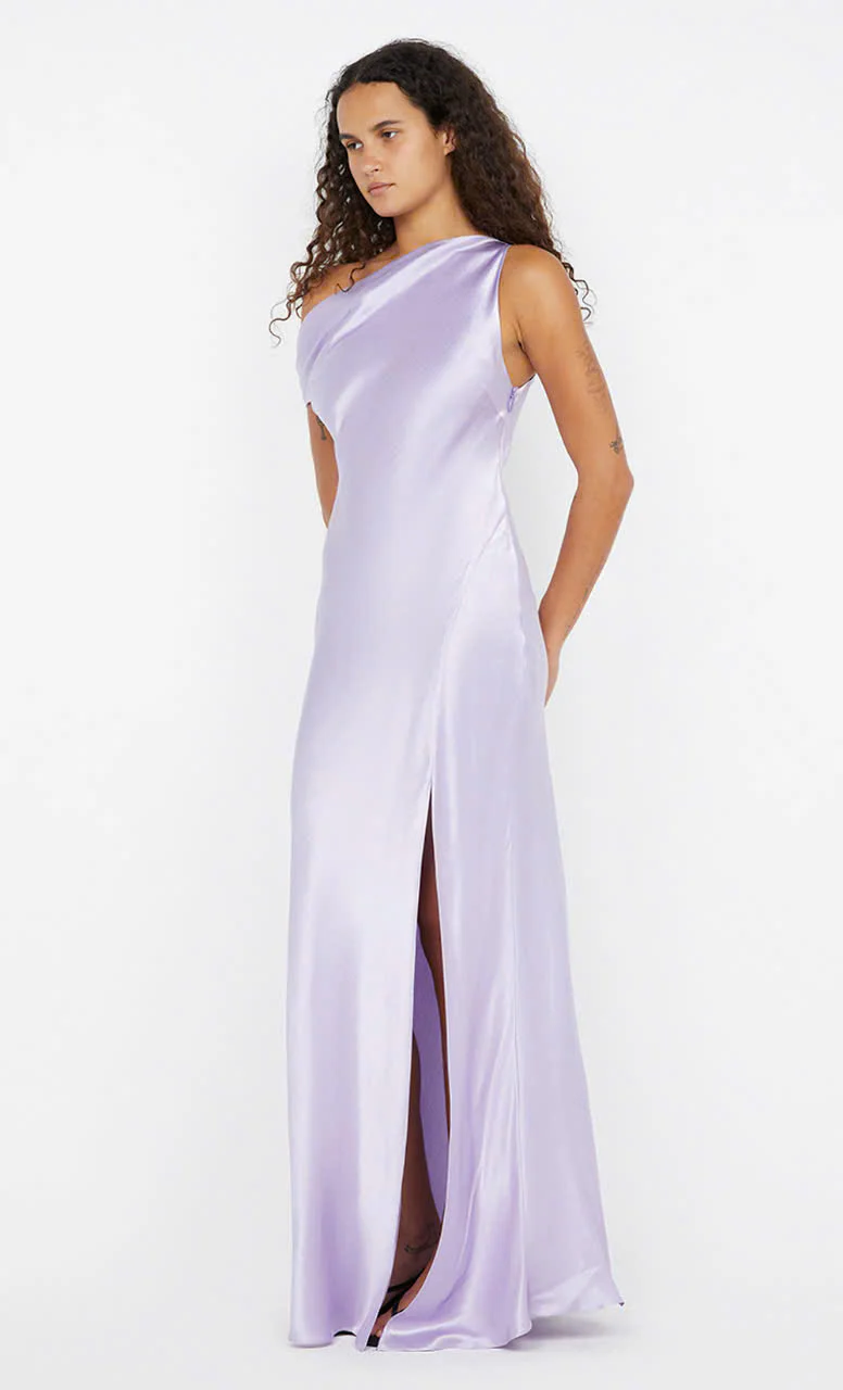 SOL ASYM DRESS - LILAC - Image 3