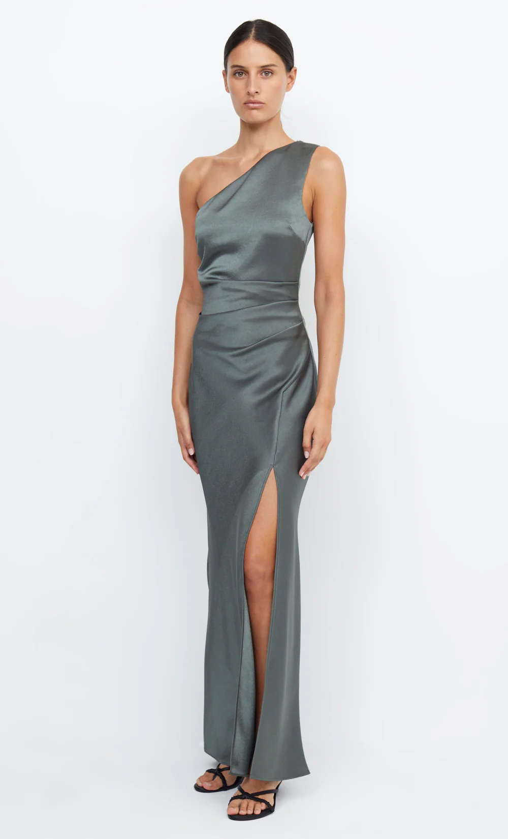 THE DREAMER ASYM DRESS - DARK WILLOW - Image 3