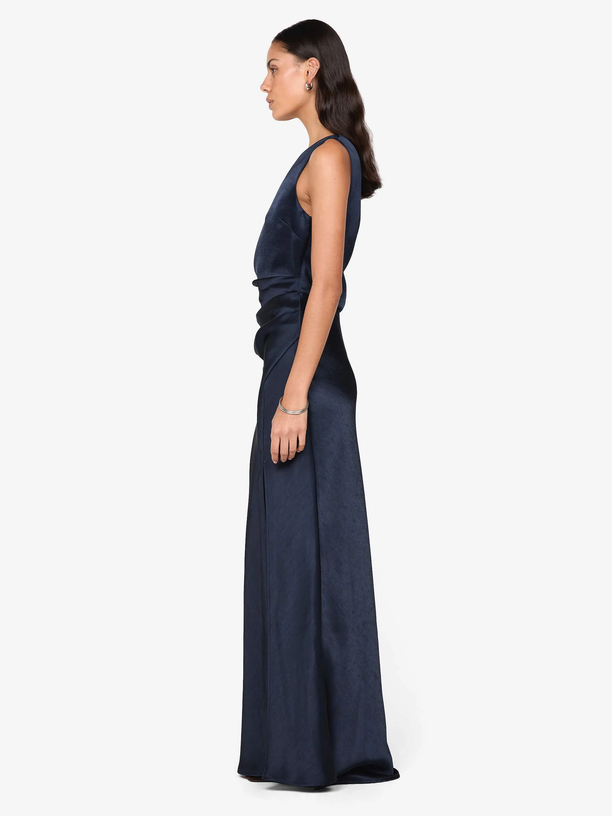THE DREAMER ASYM DRESS - INK - Image 3