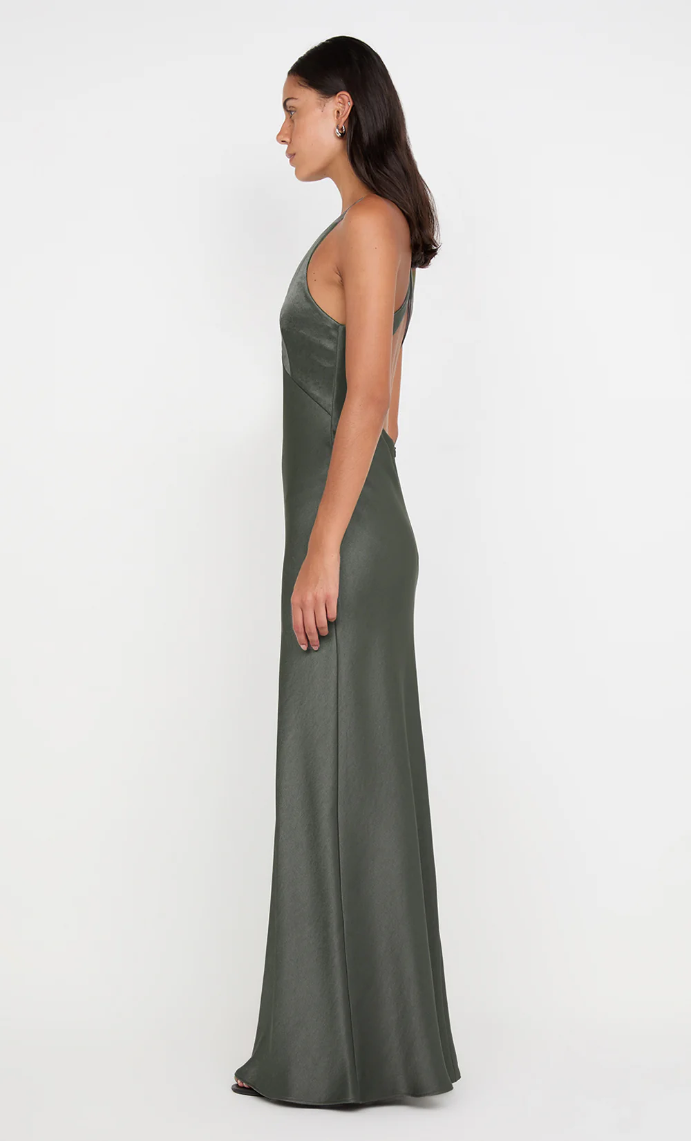 THE DREAMER V NECK DRESS - DARK WILLOW OLD - Image 4